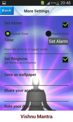 Vishnu Mantra android App screenshot 0